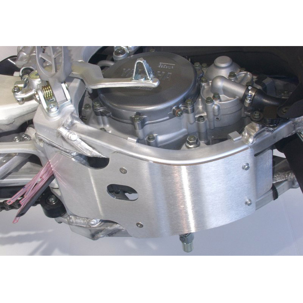 SKID PLATE CNC ALUMINUM YAMAHA YZ125 06-25, YZ125X 20-25